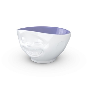 TASSEN Чаша с 3D улыбающимся лицом, фиолетовый центр