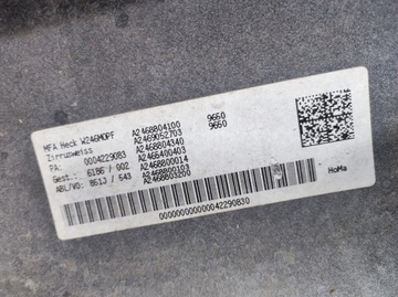 фото thumb №9, Бампер зад mercedes b-klasa w246 рестайлінг + джгут pdc + датчики a2468853525