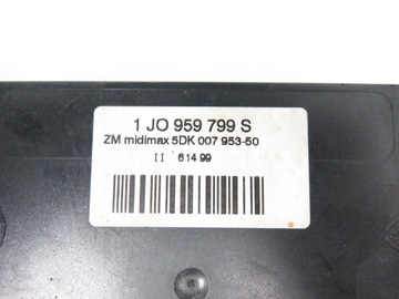 фото thumb №10, Замок зажигания блок управления seat toledo ii 1.6 06a906019al 5wp4376 1j0959799s