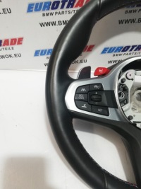 фото thumb №9, Руль bmw x3m f97 x4m f98 m-power с подогревом лепестки 13tys km состояние