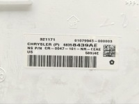 Панель приладів приладова chrysler pacifica 2018 mph автоматична коробка передач передач 6 Ціна, фото thumb