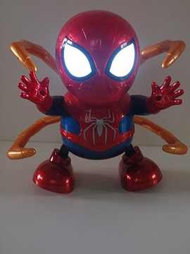 Танцующий робот SPIDERMAN LED Музыка интерактивная