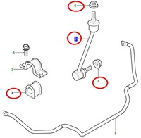 фото thumb №2, З'єднувач гумовий елемент стабілізатора land rover freelander
