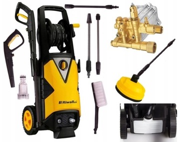МОЙКА ДАВЛЕНИЯ 350 БАР 2000ВТ RIWALL PRO НАСОС ПОВЫШЕННОГО ДАВЛЕНИЯ СИЛЬНОГО ДАВЛЕНИЯ
