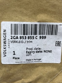 фото thumb №10, Молдинг накладка порог vw t-roc 2ga левая 2ga853855c aso оригинал nowa !