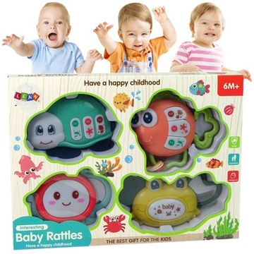 Сенсорные игрушки НАБОР ПОГРЕМОК для детей