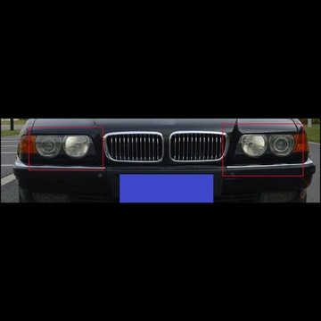 фото thumb №7, Защита фара do bmw 7 e38 рестайлинг 1999-2001
