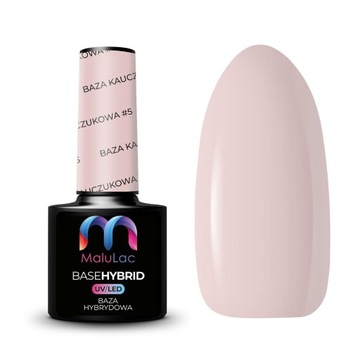 MaluLac RUBBER BAZA kauczukowa lakier hybrydowy #5