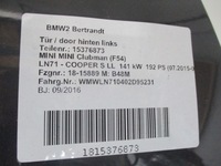 фото thumb №12, Дверь правое левая задние mini f54 16r
