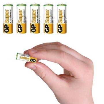 Щелочные батарейки GP Super Alkaline, 23 А, 12 В, набор из 5 шт.