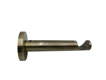 Карнизный кронштейн 19мм одинарный TECHNO ANTIQUE GOLD