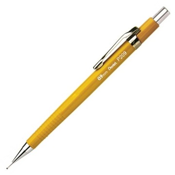 Карандаш механический 0,9 желтый Pentel
