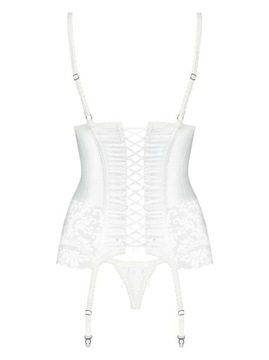 Gorset + stringi OBSESSIVE 871 ecru L XL