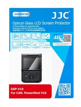 Покрытое стекло для экрана ЖК -монитор для Canon PowerShot V10 V 10