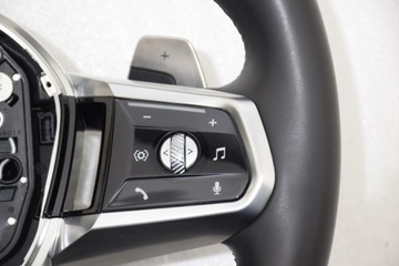фото thumb №9, Bmw 7 g70 руль м-пакет кожа лепестки с подогревом оригинал
