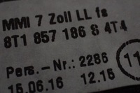 фото thumb №5, Audi a5 8t захист mmi рамка 8t1857186s