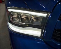 Dodge ram pickup 1500 2008-24 фонари фары перед передние full led drl Цена, фото thumb