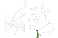 фото thumb №7, Jaguar xk cabrio x150 wąż радиатора wody нижний новый оригинальный c2p2126