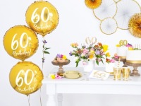 Оформление воздушными шарами НАБОР украшений к 60-летию HEL