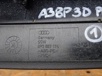 фото thumb №7, Audi a3 8p 8p3 3d підлокітник двері обшивка правий 8p3867174
