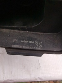 фото thumb №6, Mercedes труба воздуха уловитель впуск a6540940097 идеальный!