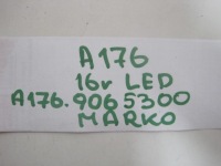 Купити Фара права задня mercedes a klasa 176 led w крило, фото thumb