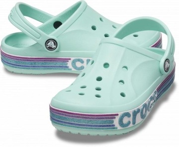 Детская обувь Шлепанцы Сабо Crocs Bayaband Rainbow 209730 Сабо 34-35
