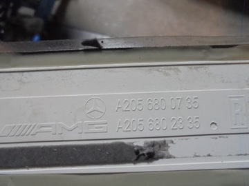 фото thumb №6, Планки порогові led w205,213,253 a2056800735 a2056800535