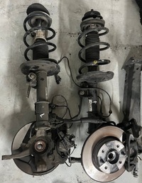 фото thumb №1, Fiat 500 поворотный кулак перед левая 07-