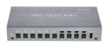 Блок питания для 10 гитарных эффектов Harley Benton PowerPlant ISO-10AC Pro
