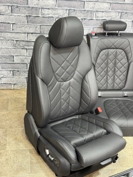 фото thumb №11, Bmw x5 g05 салон сиденья диван обшивки м-пакет кожа з підігрівом schwarz