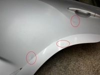 фото thumb №10, Дверь левый задняя левая задние toyota rav4 iii 3 полный 1f7 серебристый