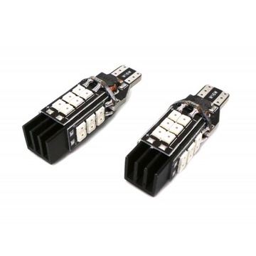 Светодиод W16W T15 12V-24V 19W Canbus Red B. Mocna
