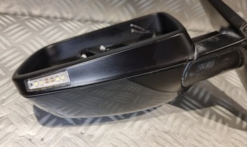 фото thumb №10, Bmw 5 e60 e61 lci рестайлінг дзеркало сірий ліві 3 контакти освітлення led eur 09r