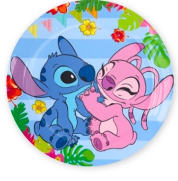 Набор на день рождения LILO & STITCH КРУЖКИ ТАРЕЛКИ 20 шт. Lilo & Stitch на день рождения