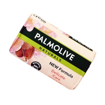 Palmolive Кусковое мыло «Миндаль и молоко», 98% натуральное, набор 6х90 г