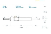 фото thumb №1, Fae свічка розжарювання hyundai accent iii 1.5 crdi gls