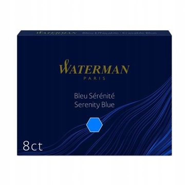 Гарантия на синие картриджи Waterman!