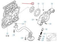 фото thumb №8, Mini cooper r50 внутренняя рейка насоса масла 11411487212оригинальная