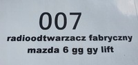 фото thumb №5, Радіопрогравач cd mazda 6 gg gy рестайлінг gr4b66dsx