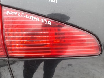 фото thumb №7, Peugeot 607 рестайлинг лампа левый зад левая задняя крышка