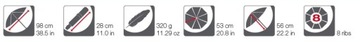 Knirps Автоматический зонт T200 Kratka Premium