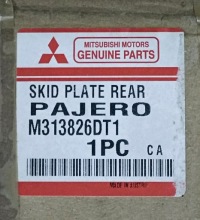 фото thumb №8, Накладка спойлер дифузор бампера заднього задня mitsubishi pajero 07+ новий оригінальний номер