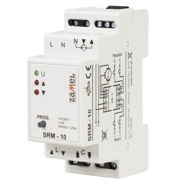 ZAMEL STEROWNIK ROLET PROGRAMATOR EXTA SRM-10