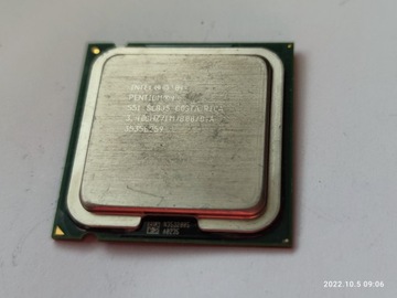 Процессор Intel Pentium 4 SL8J5 3,40/1M/800