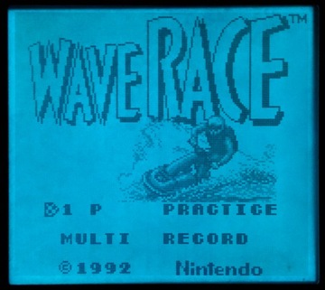 игра WAVE RACE NINTENDO GAME BOY гонки РЕТРО ХИТ