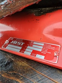 фото thumb №9, Супорт jost mp20 mercedes actros mp4 90tyś.km