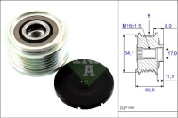 фото thumb №2, Генератор - зчеплення односторонній ina 535 0059 10