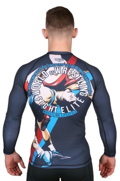BELTOR MĘSKI RASHGUARD BLUZKA TERMOAKTYWNA DŁUGI RĘKAW ZAPASY WRESTLING XL