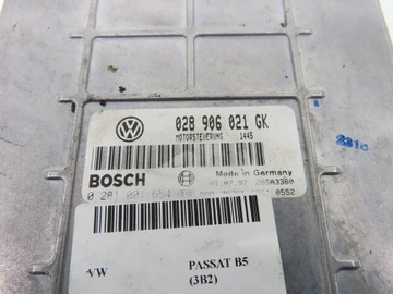 фото thumb №5, Блок керування vw passat b5 1.9 tdi 028906021gk 0281001654